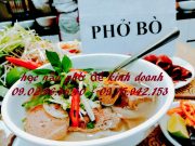 Học nấu phở bò và phở gà