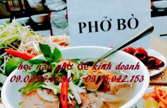 Học nấu phở bò và phở gà