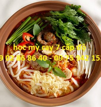 học nấu mỳ cay 7 cấp độ