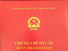 Học nghiệp vụ quản trị khách sạn. Đào tạo và cấp chứng chỉ sơ cấp nghề