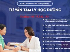 Khóa học nghiệp vụ tư vấn tâm lý học đường Khóa học nghiệp vụ tư vấn tâm lý học đường