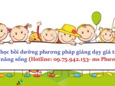 Khóa học bồi dưỡng phương pháp giảng dạy giá trị sống và kỹ năng sống